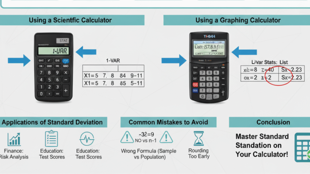 How To Calculate Standard Deviation On A Calculator Step by Step Guide How To Calculate Standard Deviation On A Calculator Step by Step Guide