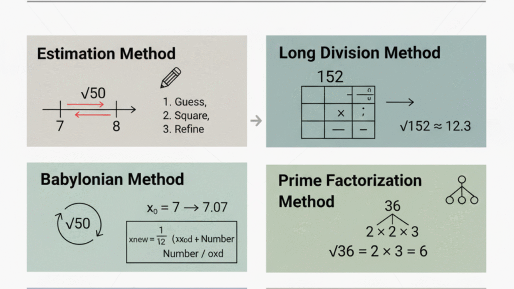 How to Find the Square Root Without a Calculator