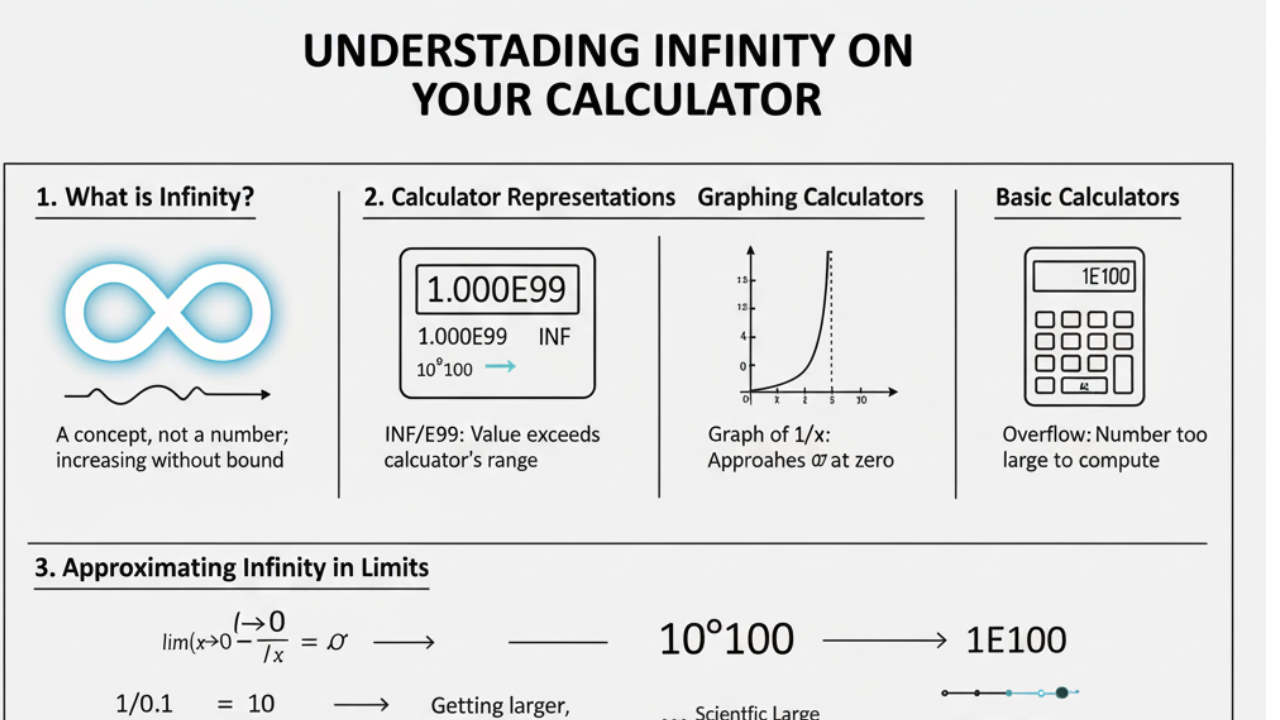 How to Get Infinity on a Calculator