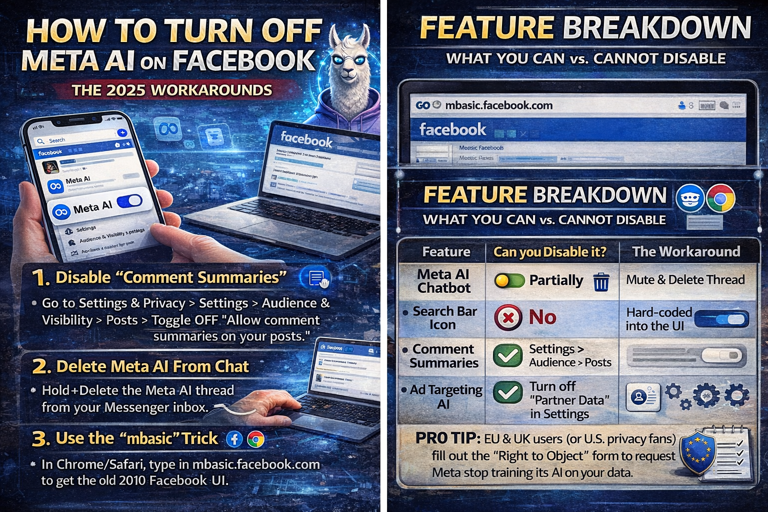 How to Turn Off Meta AI on Facebook