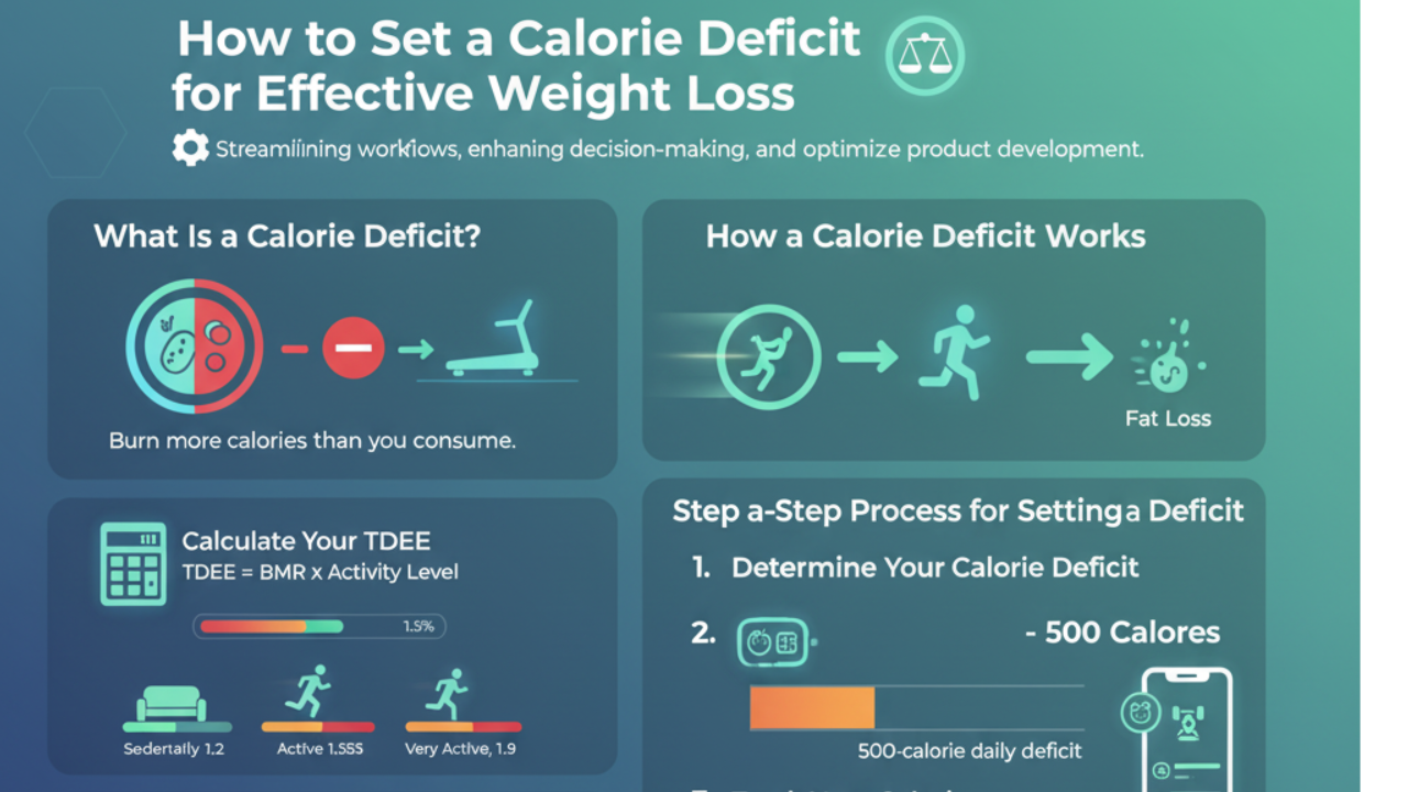 How to Set a Calorie Deficit Calculator