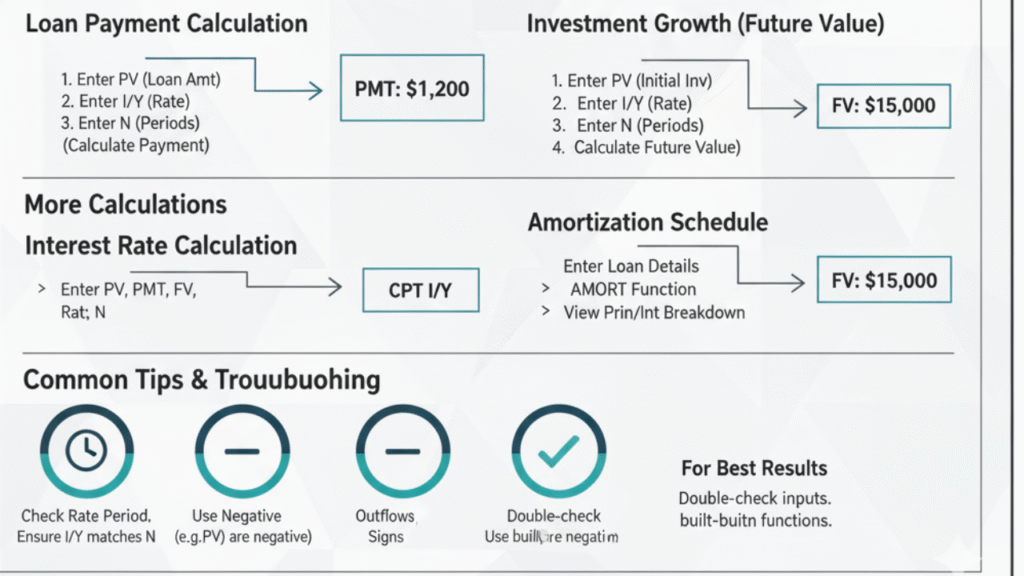 How to Use a Financial Calculator for Loan Payments